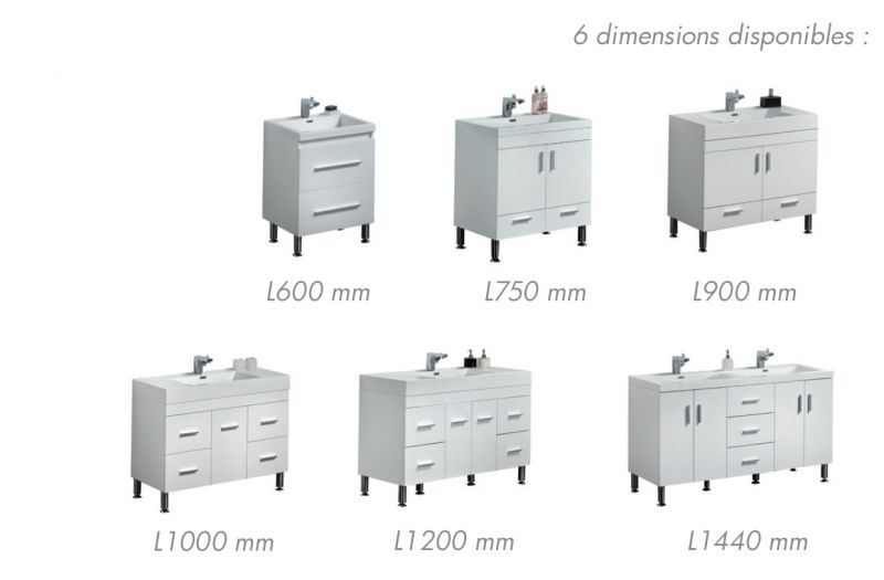 ~ , mit Doppelwaschbecken 120 cm, Weiß oder grau brllant HORA 1200 Badezimmermöbel Doppelwaschbecken Grau ~ , mit Doppelwaschbecken 120 cm, Weiß oder grau brllant HORA 1200