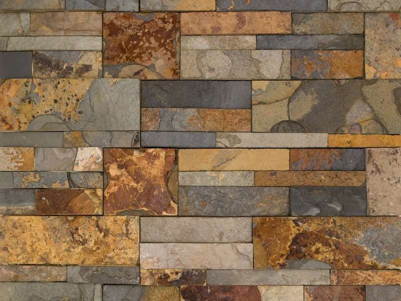 natursteinWandverkleidung 18x35cm, Zeta Multicolor