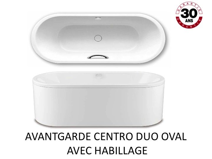 Badewanne 170 x 75 cm, Stahl-Email Kaldewei AVANTGARDE CENTRO DUO ... Badewanne 170 x 75 cm, Stahl-Email Kaldewei AVANTGARDE CENTRO DUO ...