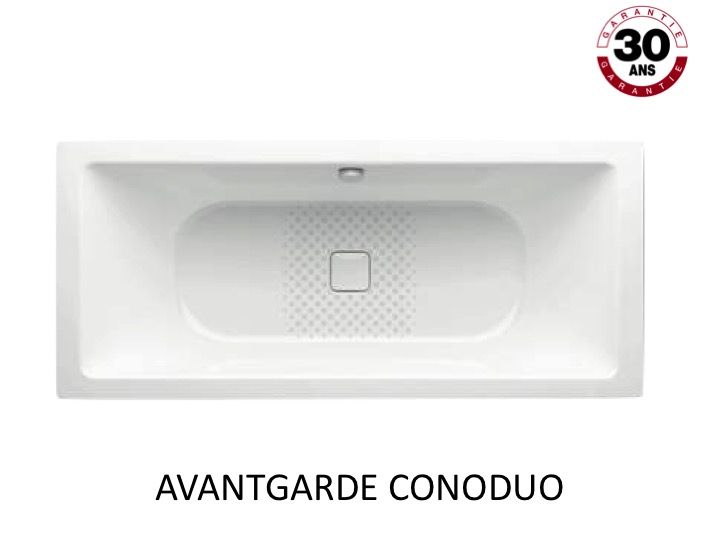 Stahl Badewanne 170x75