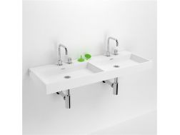 Doppelwaschbecken, 110 x 42 cm - WASH ME 110 DOUBLE