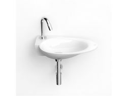 Toilette Waschbecken, original, schmal und Design.