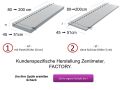 Arbeitsplatte aus massivem Material fr Waschbecken im Badezimmer - RODAS CF.