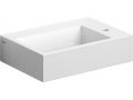 Waschtisch, 29 x 43 cm, Ablage rechts - FLUSH 2 PLUS