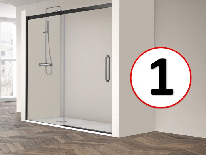 Duschtür Nische Höhe 170 - Leoniduboes