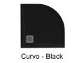 Runde Duschwannen aus Mineralharz - CURVO