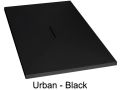 Design-Duschwanne mit zentralem Ablauf - URBAN