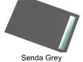 Duschwanne extra flach, glatt - SENDA