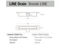 Seitliche Duschwanne 100 cm, Design Gosse - LONDON SIDE