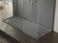 Seitliche Duschwanne 100 cm, Design Gosse - LONDON SIDE