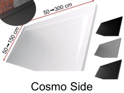 Duschwanne mit Designerkanal auf der Länge - COSMO SIDE