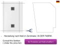 Duschwanne mit doppelter Evakuierung, ARCHITEK DOUBLE DRAIN