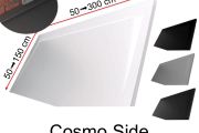 Duschwanne mit Designerkanal auf der Länge - COSMO SIDE