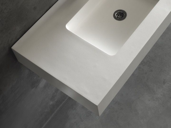 Doppelwaschbecken 140 cm - Großes Waschbecken von 120 cm - zum