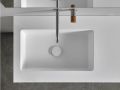 Waschtisch, 200 x 50 cm, Drei Einbauwaschbecken - CONTRACT X3