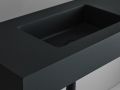 Waschtisch, 200 x 50 cm, Drei Einbauwaschbecken - CONTRACT X3