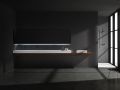 Waschtisch, 200 x 50 cm, Drei Einbauwaschbecken - CONTRACT X3
