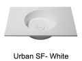 Waschtischplatte, 120 x 46 cm, hngend oder stehend, runde Form - URBAN 35