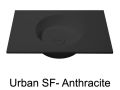 Waschtischplatte, 120 x 46 cm, hngend oder stehend, runde Form - URBAN 35