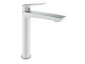 Tap tap wei matt, Hhe 182 oder 282 mm - MALAGA WHITE