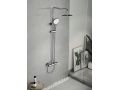 Duschsule, Mischbatterie, rund 20 cm - MAJORQUE CHROME