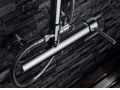 Duschsule, Mischbatterie, rund 20 cm - BILBAO CHROME