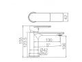 Waschtischarmatur, Mischbatterie - CORDOUE CHROME