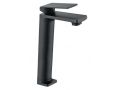 Toilette Wasserhahn, Mattschwarz, Mischer, Hhe 144 und 233 mm - JEREZ Schwarz