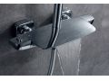 Badewanne-Mischbatterie mit Dusche, Thermostat - CARTHAGENE CHROME