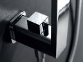 Einbau-Dusche, Mischbatterie und Designknopf - BADALONA CHROME