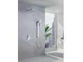 Einbau-Dusche, Mischbatterie und Designknopf - LEGANES CHROME