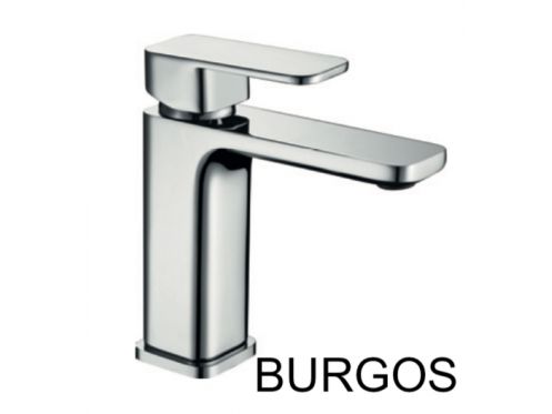 Waschtischarmatur, Mischbatterie, Wrfelform - BURGOS CHROME