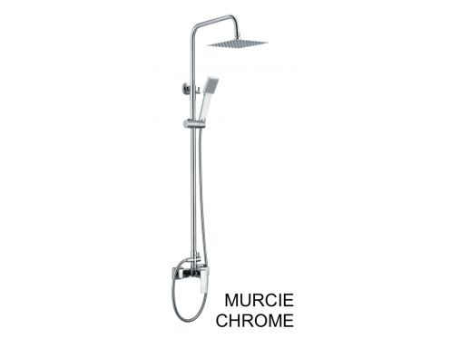 Duschs�ule, Mischbatterie, Right Style / Square - MURCIE CHROME