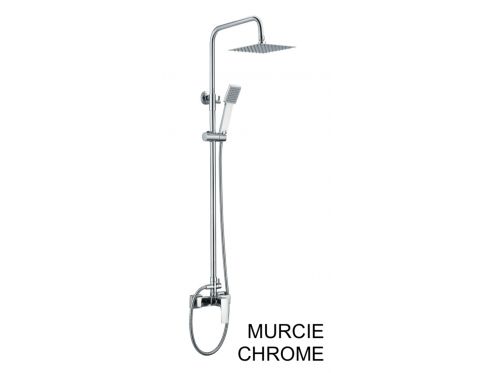 Duschsule, Mischbatterie, Right Style / Square - MURCIE CHROME