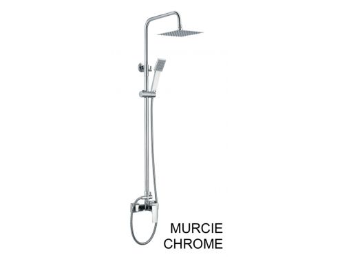 Duschsule, Mischbatterie, Right Style / Square - MURCIE CHROME