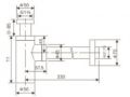 Waschbecken-Siphon aus Messing Schwarz Matt