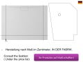 Duschwanne, Design Front Drain - ELIT