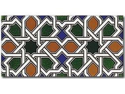 NERJA14x28 cm - Wandfliese im orientalischen Stil.