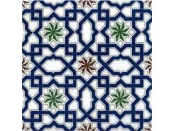 M-22 20x20 cm - Wandfliese im orientalischen Stil.