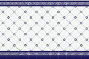 CUARTEO AZUL 20x20 cm - Wandfliese im orientalischen Stil.