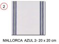 MALLORCA 20x20 cm - Wandfliese im orientalischen Stil.