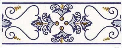CENEFA L25 - 10 x 20 cm, Wandfliesen im orientalischen Stil.