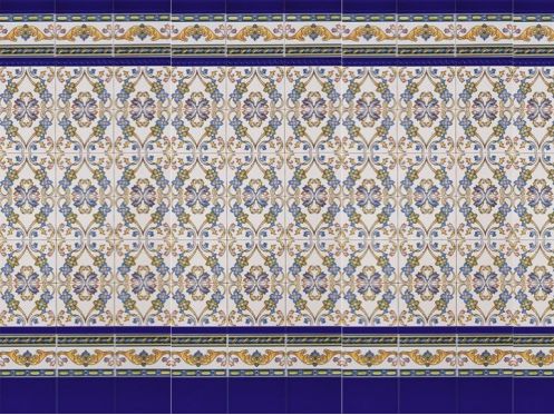 ALTEA 15x20 cm - Wandfliese im orientalischen Stil.