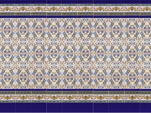 ALTEA 15x20 cm - Wandfliese im orientalischen Stil.