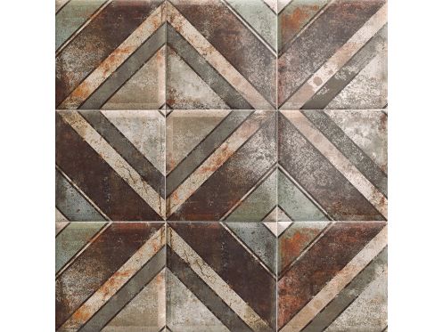 TIN-TILE DIAGONAL  20x20 cm - Wandfliese im andalusischen Stil.