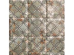 TIN-TILE SHEET 20x20 cm - Wandfliese im andalusischen Stil.