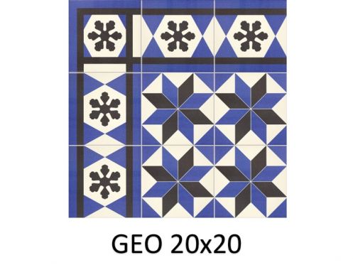 GEO 20x20 - Fliesen, Zementfliesenoptik - MAINZU