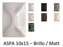 ASPA 10x15 - 3D Relieffliese