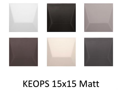 KEOPS 15x15 - 3D Relieffliese