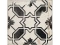 CALETA BLACK 15x15 cm -  Bodenfliesen, klassische Muster